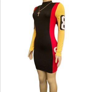 Body con dress 8 ball